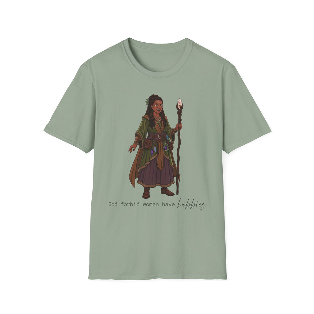 God forbid women have hobbies - Witch (Style 1) Graphic T-Shirt