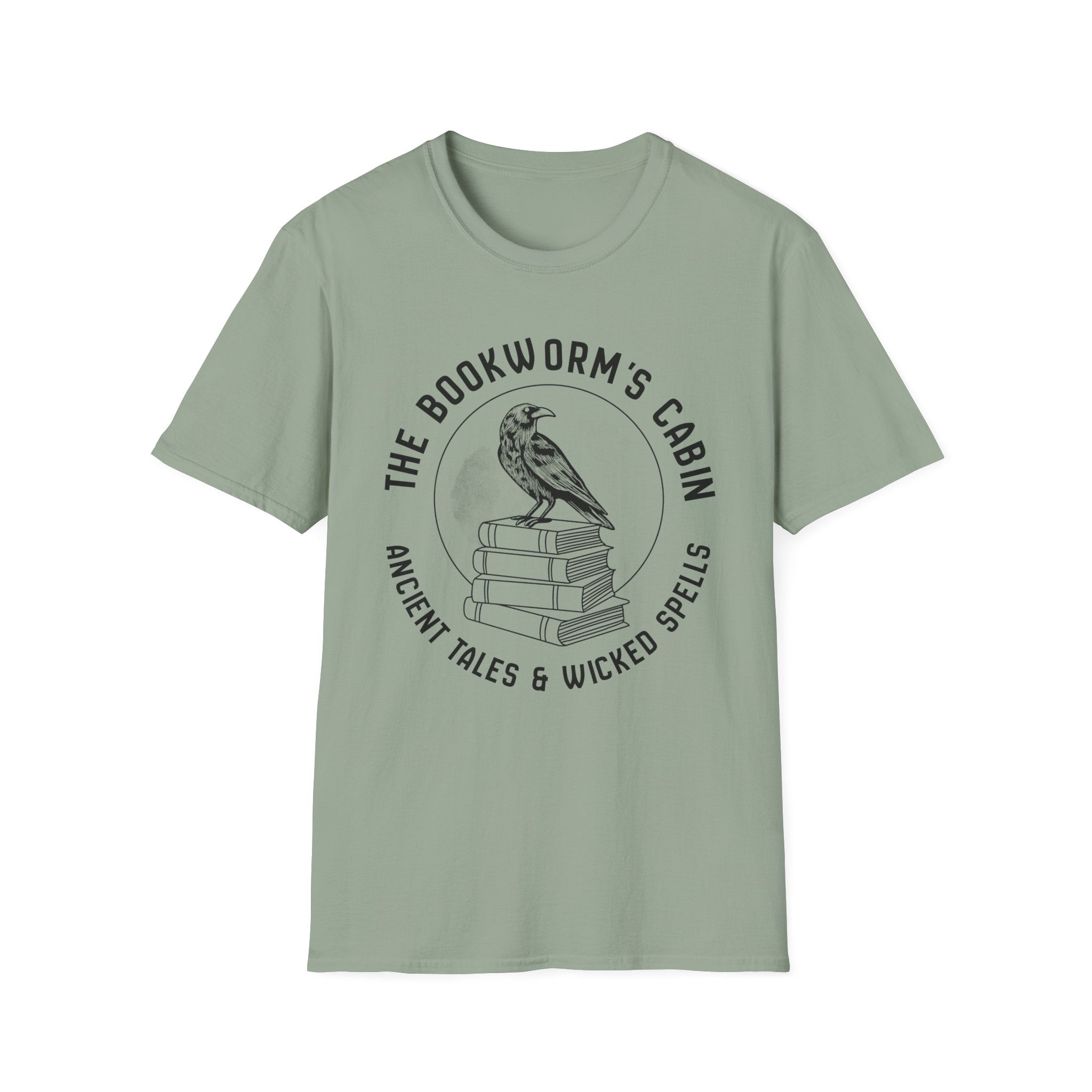 The bookworm's cabin - Typography T-Shirt