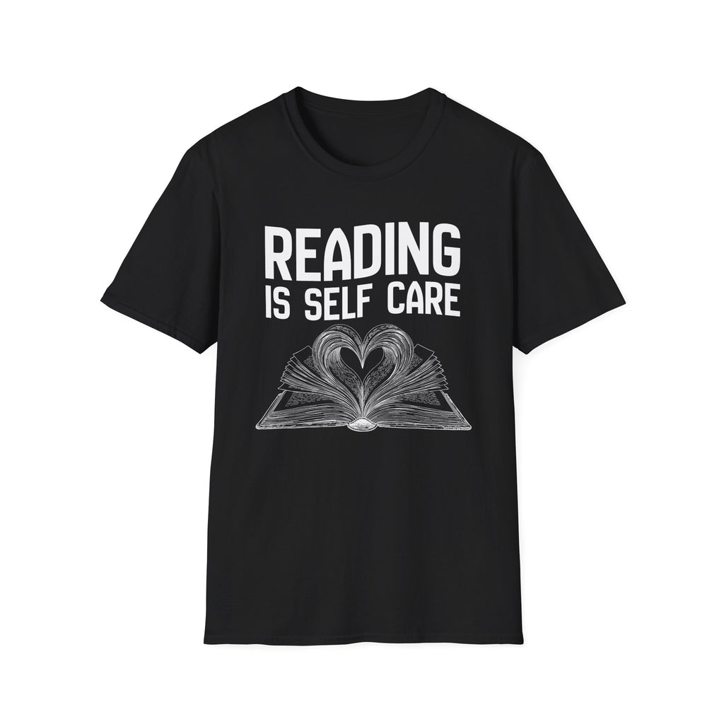 Reading is self care - Heart Book T-Shirt