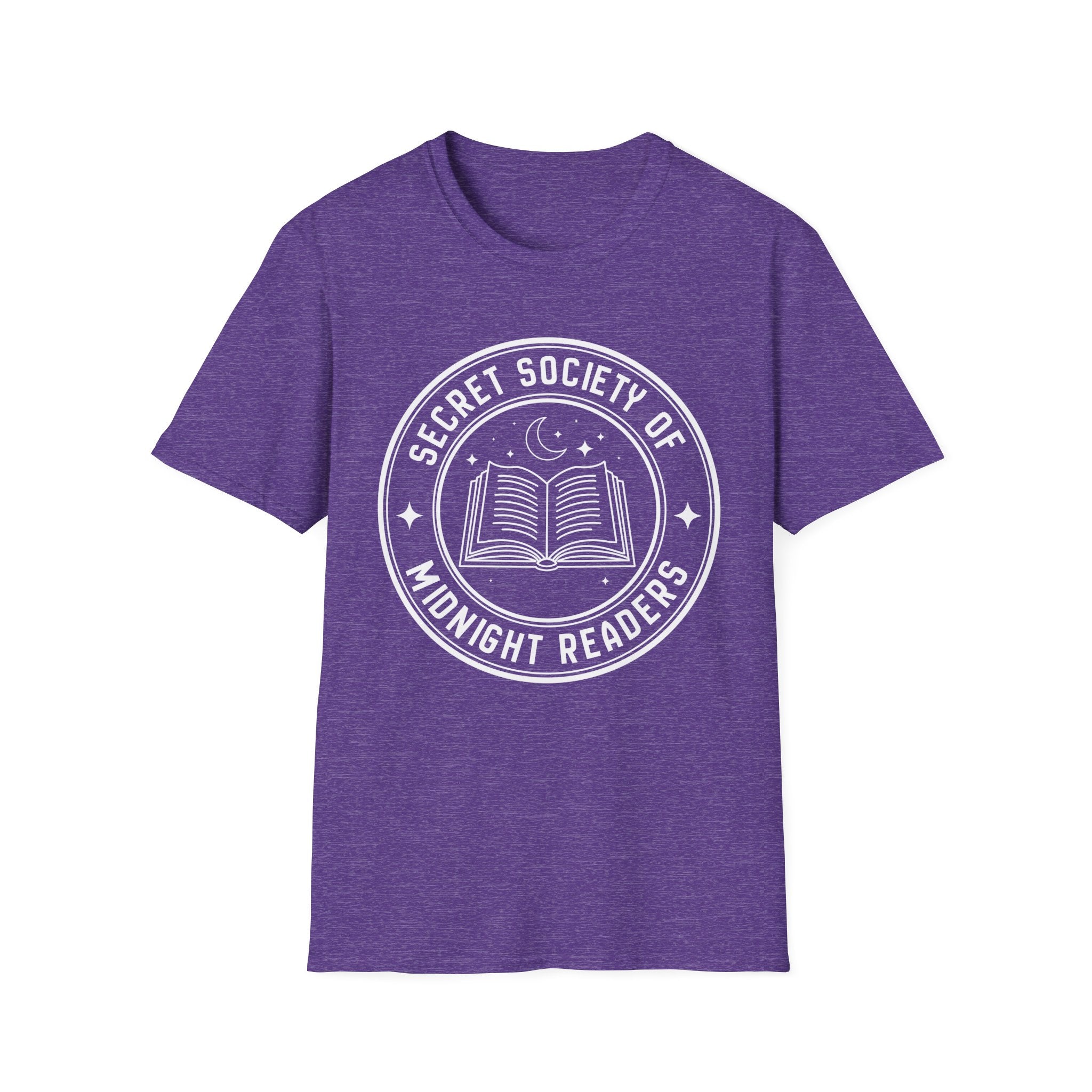 Secret society of midnight readers - Typography T-Shirt