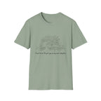 Careful or I'll put you in my next chapter - Flower Book T-Shirt