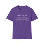 Death by TBR - Book shelf with plant T-Shirt