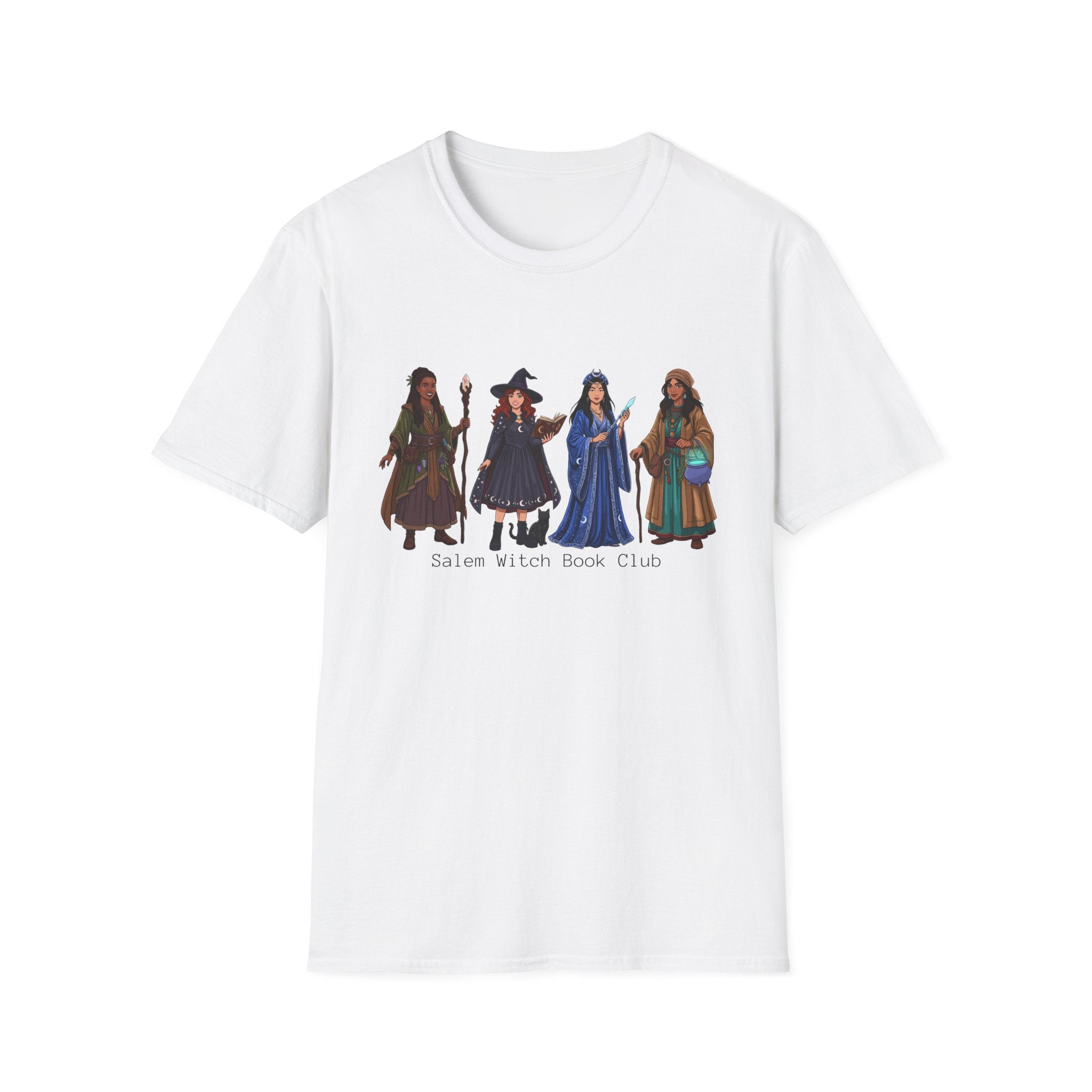 Salem Witch Book Club - 4 Witch's Graphic T-Shirt