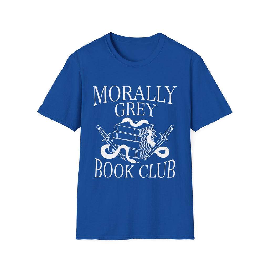 Morally grey book club - Typography T-Shirt