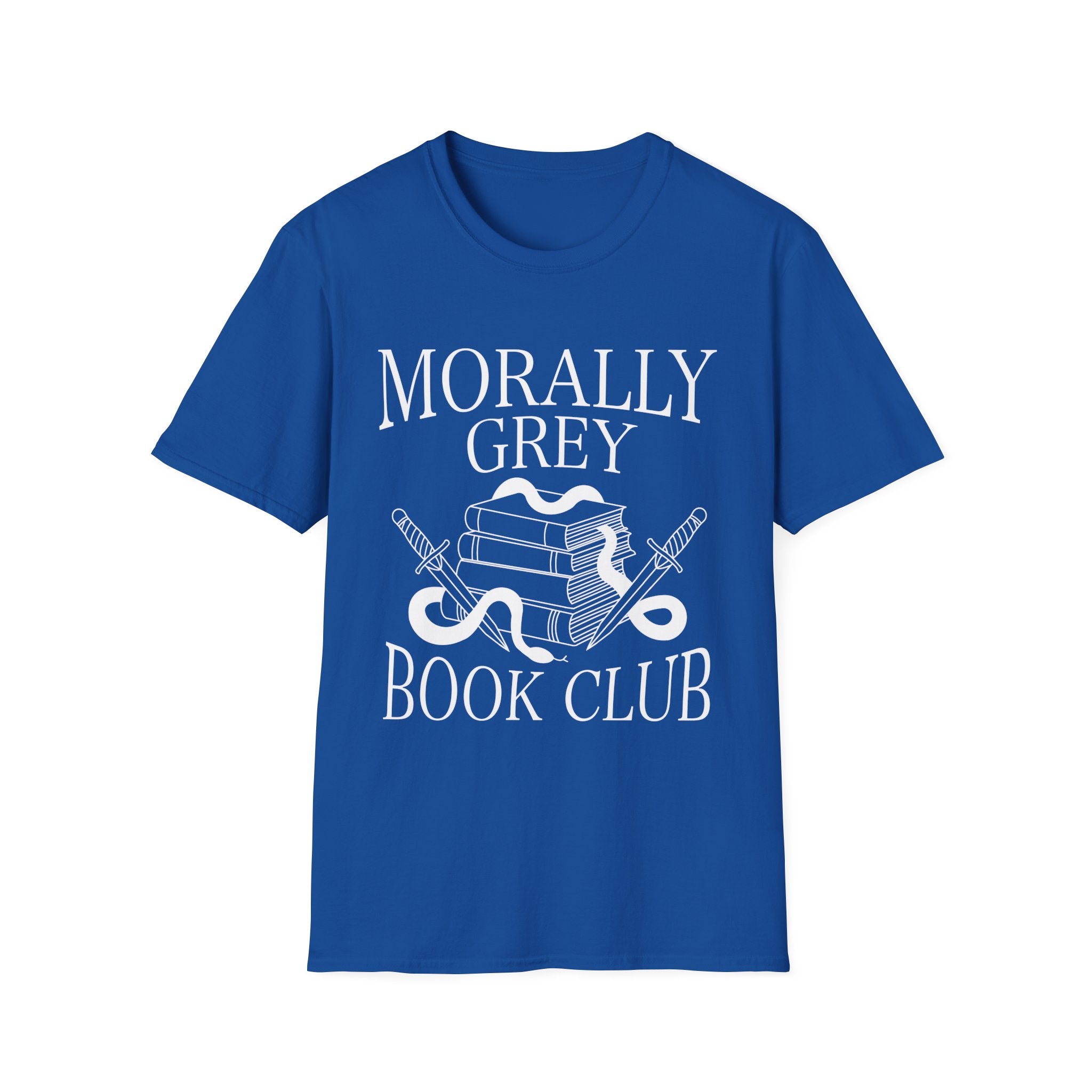 Morally grey book club - Typography T-Shirt