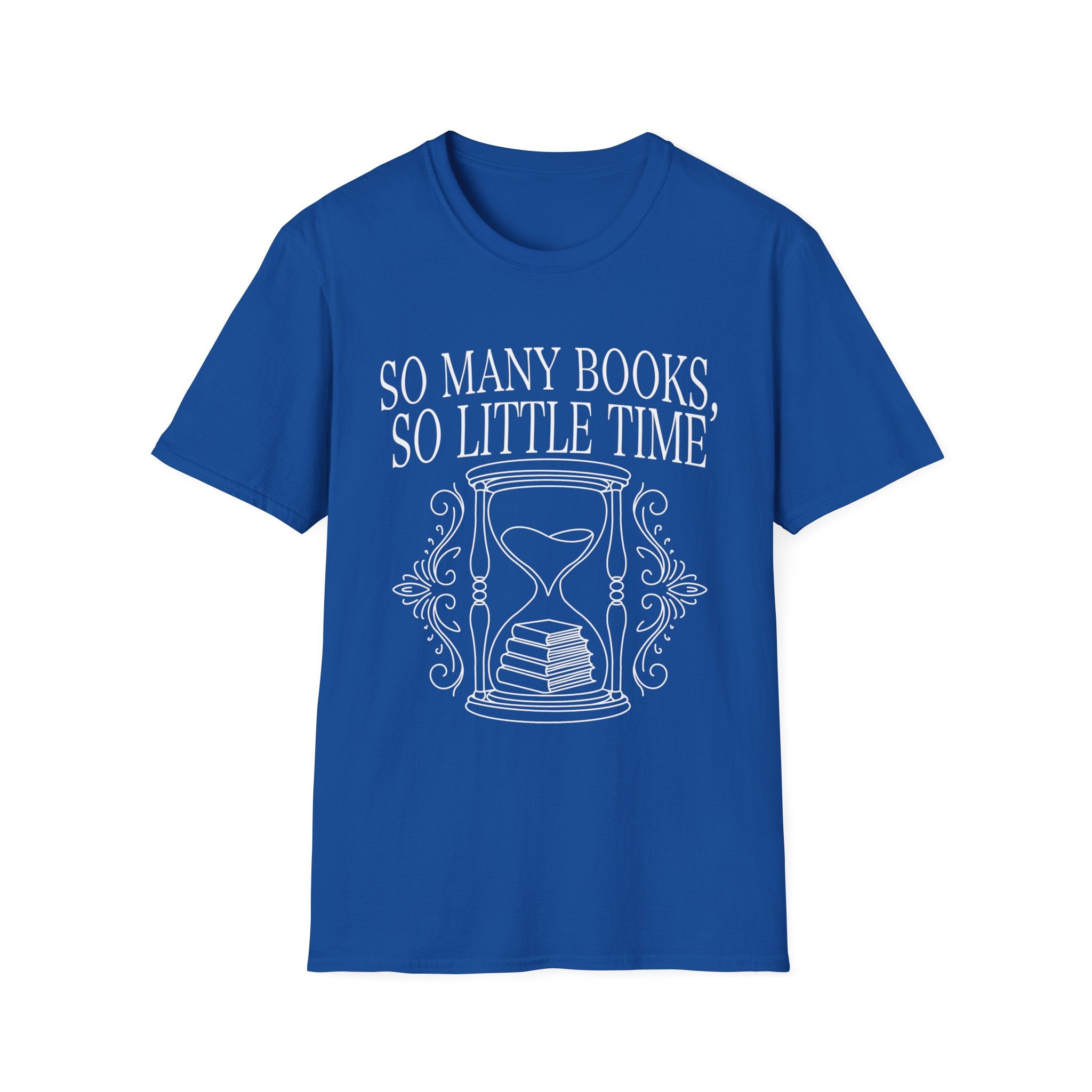 So many books, so little time - Typography T-Shirt