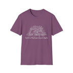 Careful or I'll put you in my next chapter - Flower Book T-Shirt