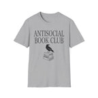 Antisocial book club - Crow on books T-Shirt