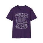 Emotionally attached to fictional characters - Typography T-Shirt