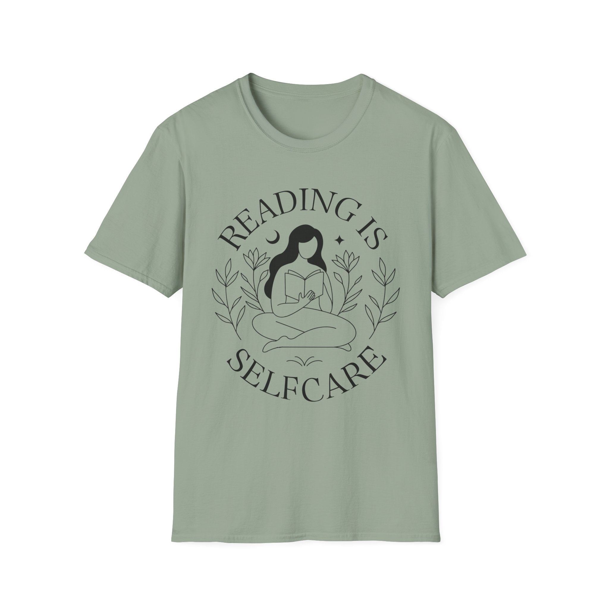 Reading is selfcare - Typography T-Shirt