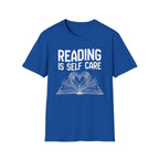Reading is self care - Heart Book T-Shirt
