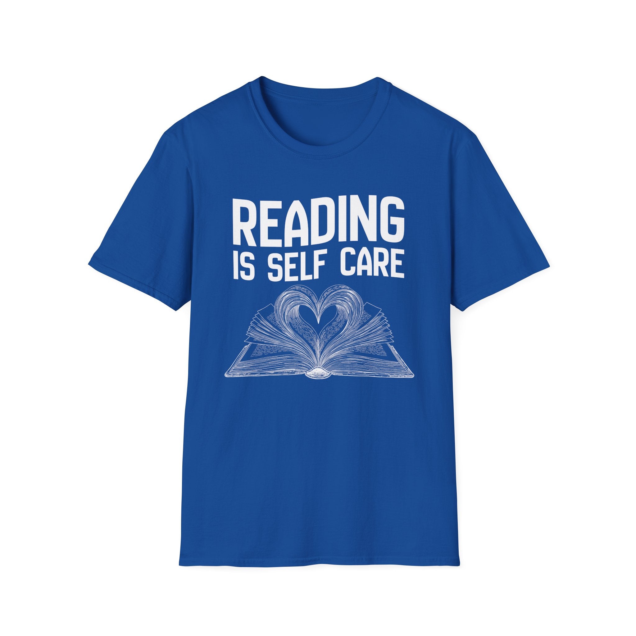 Reading is self care - Heart Book T-Shirt
