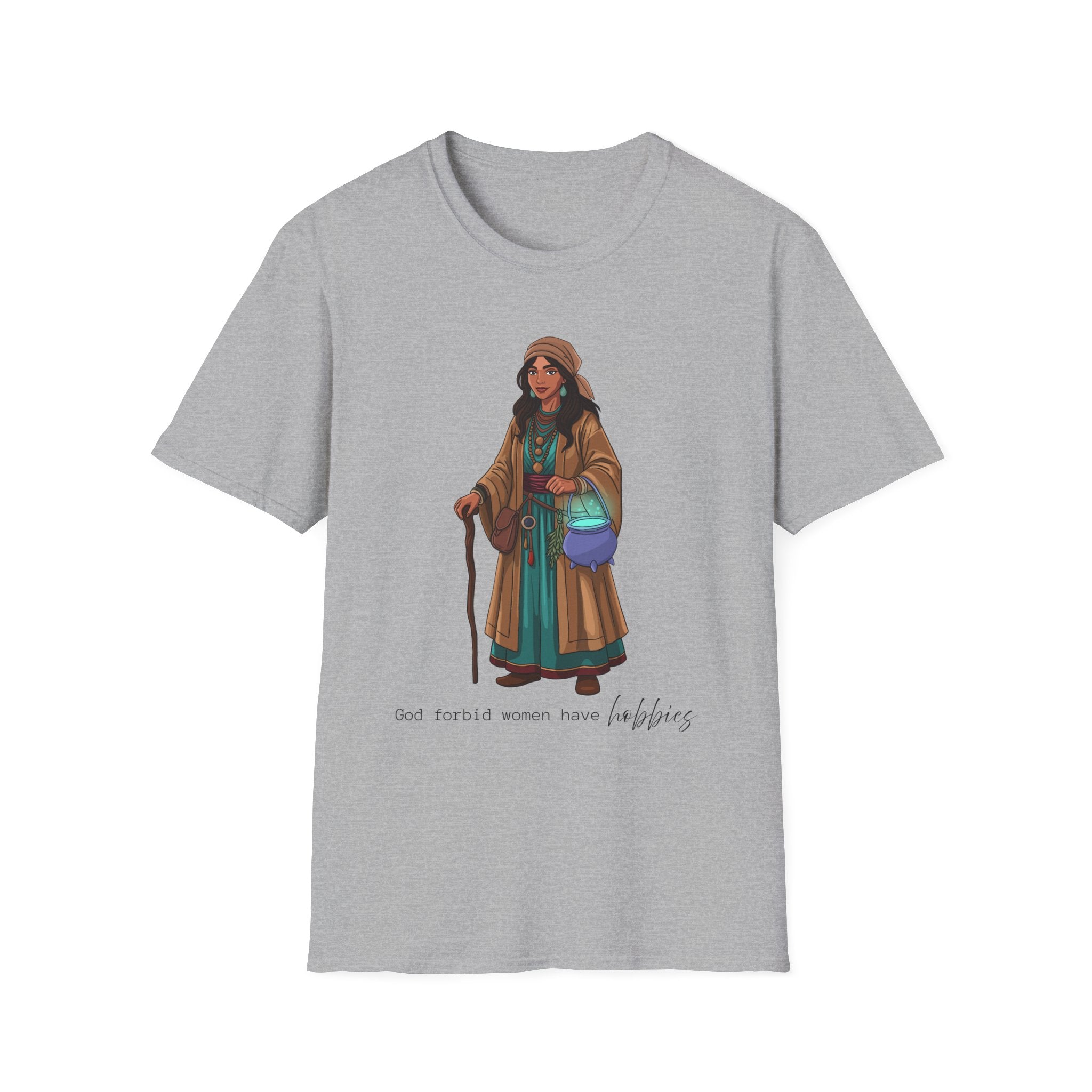 God forbid women have hobbies - Witch (Style 4) Graphic T-Shirt