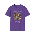 Taking my TBR into the afterlife - Book pile Graphic T-Shirt