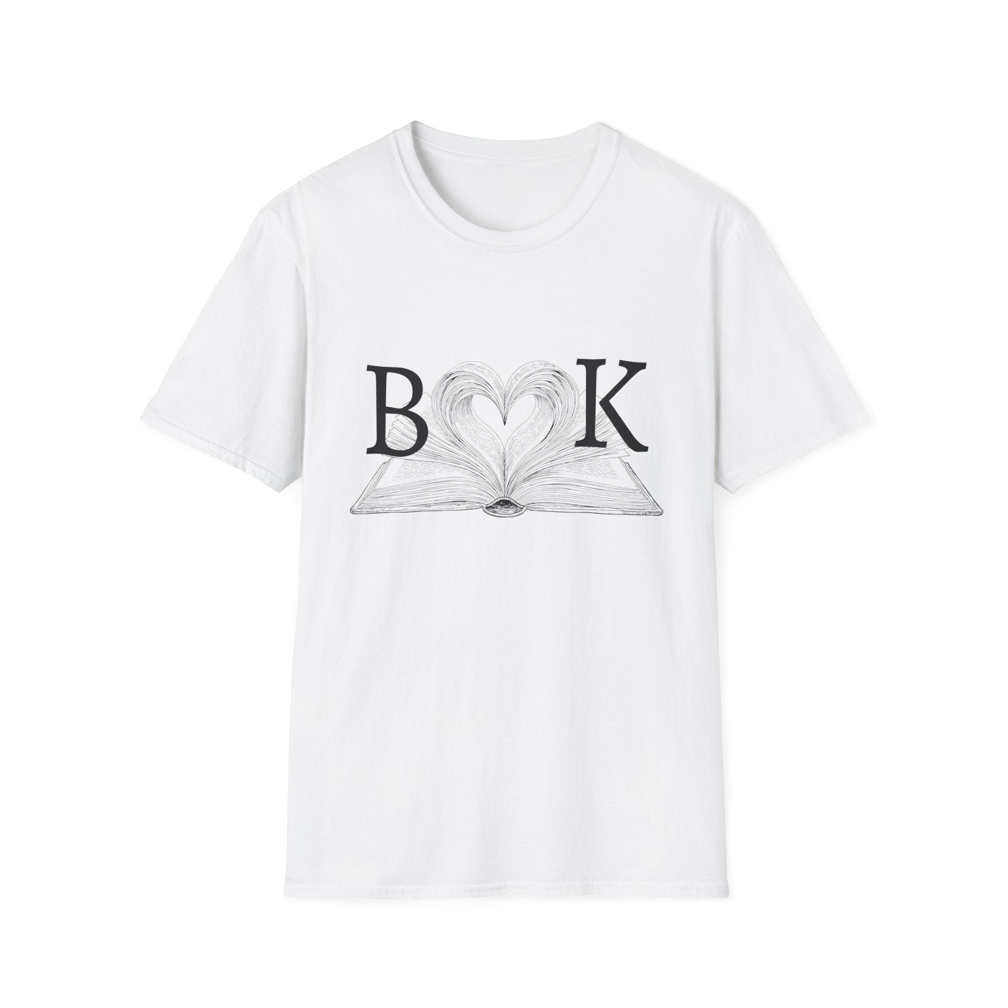 Book - Heart Book T-Shirt