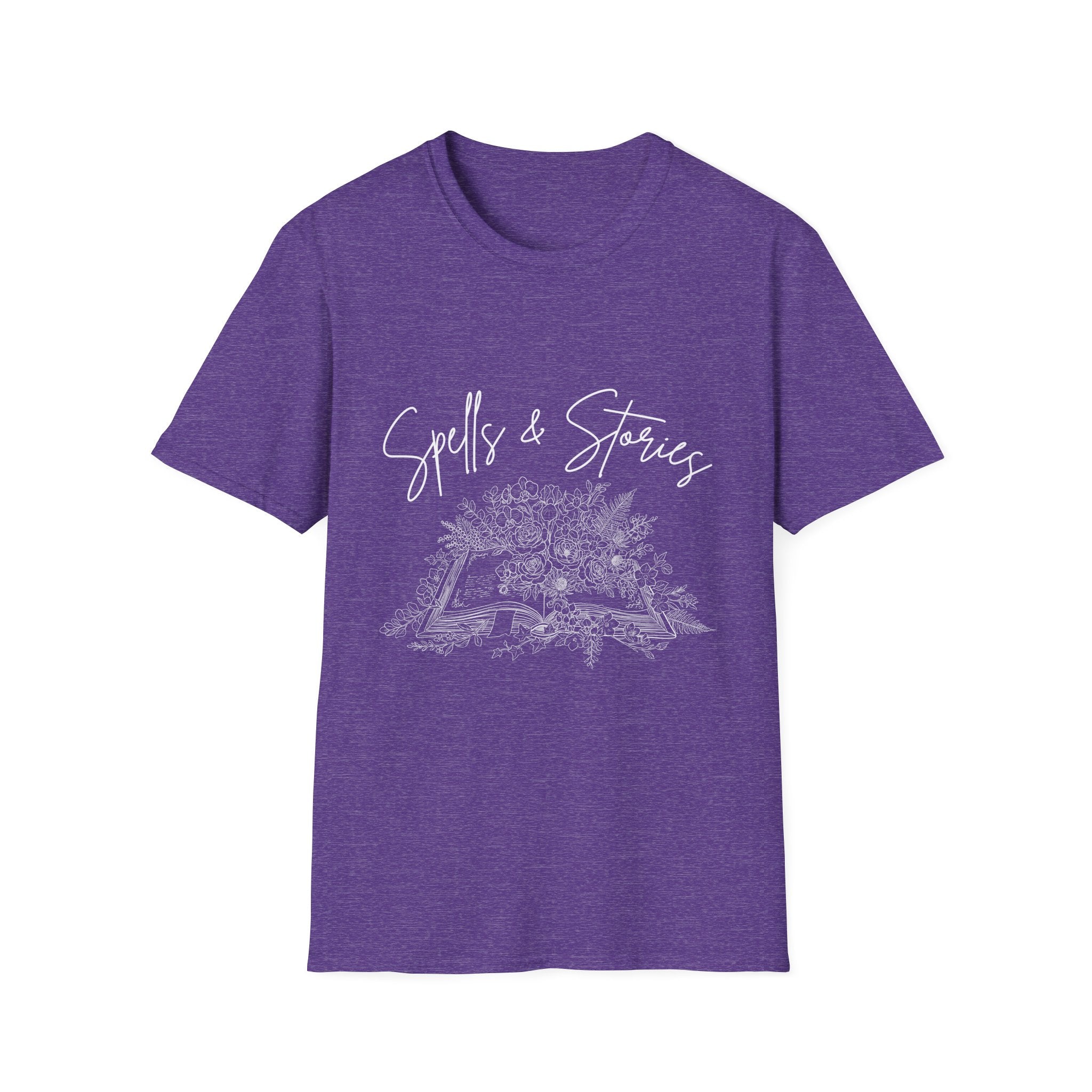 Spells & Stories - Flower Book T-Shirt