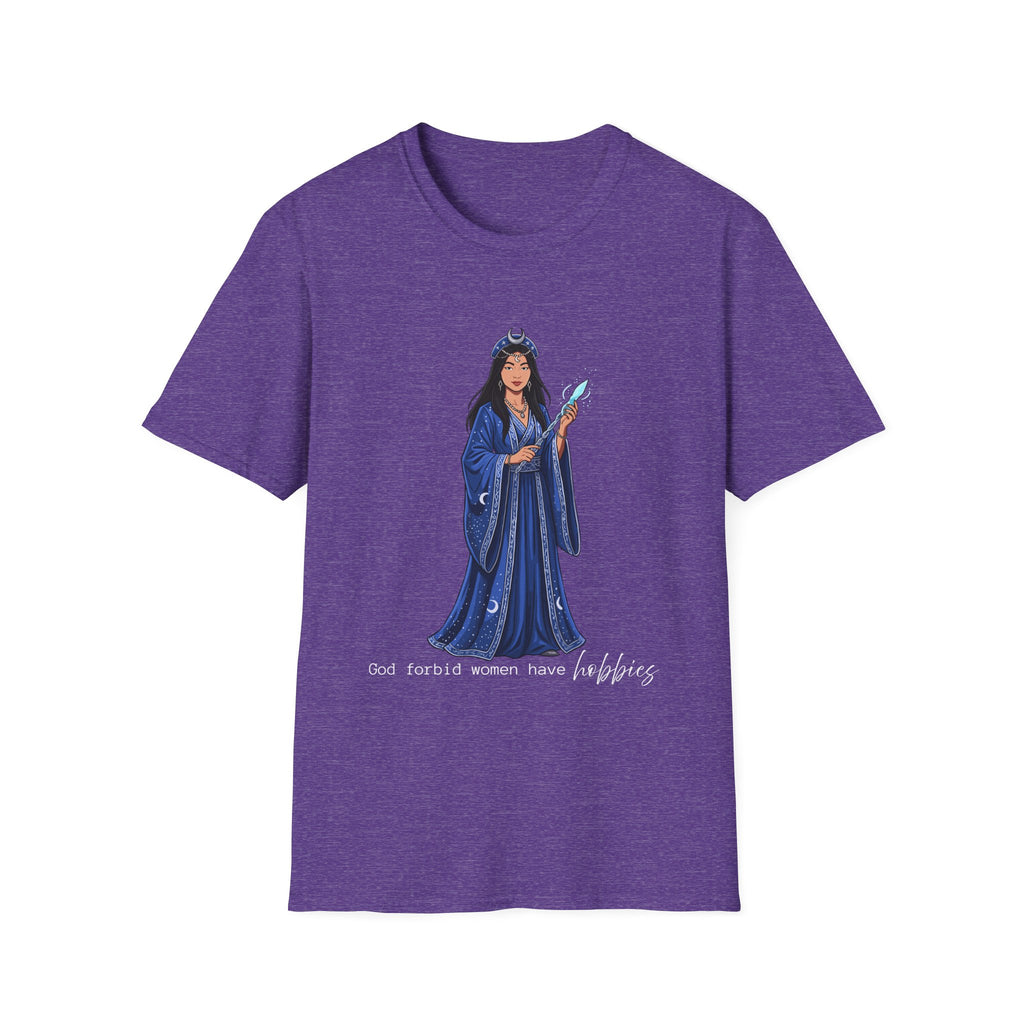 God forbid a women have hobbies - Witch (Style 3) Graphic T-Shirt