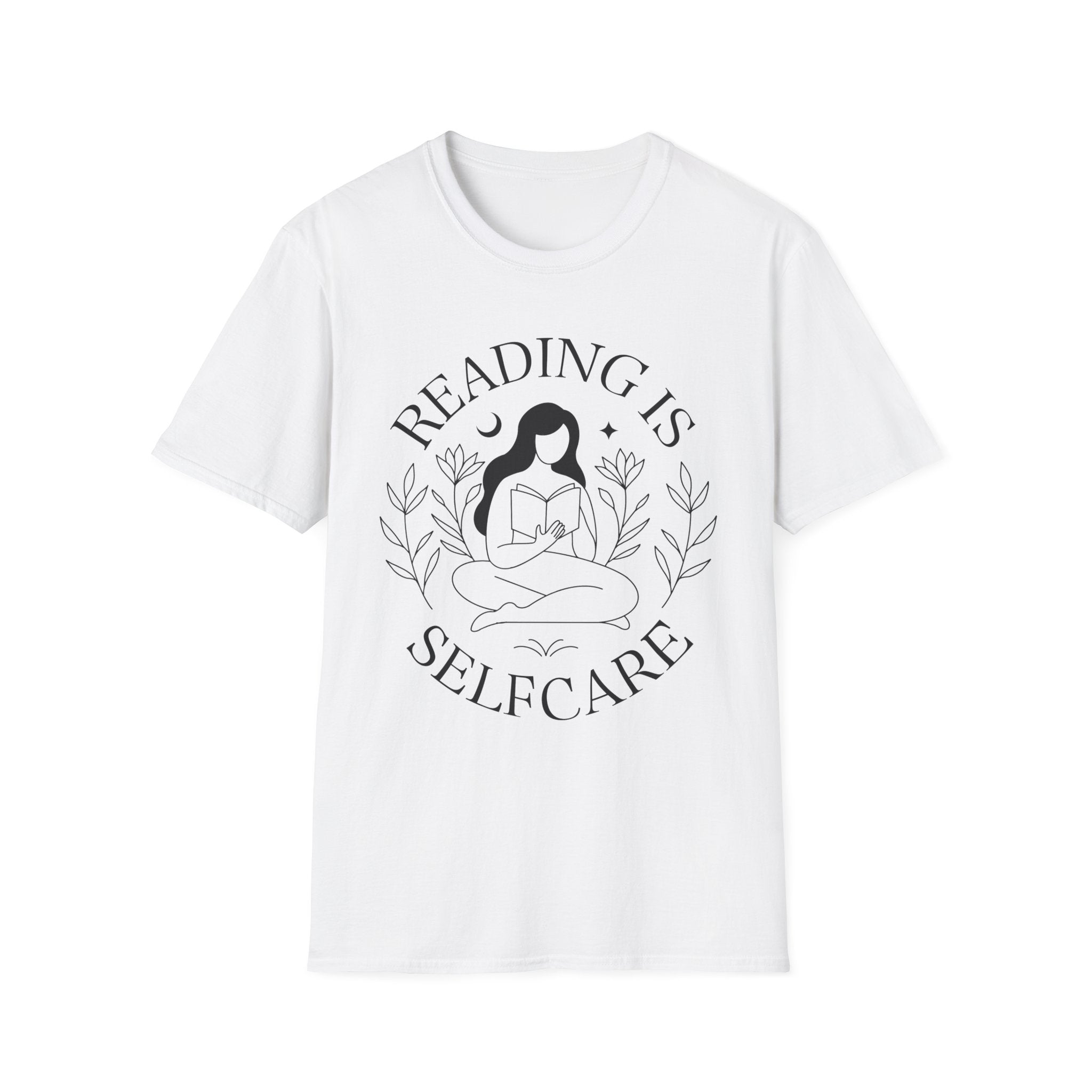 Reading is selfcare - Typography T-Shirt