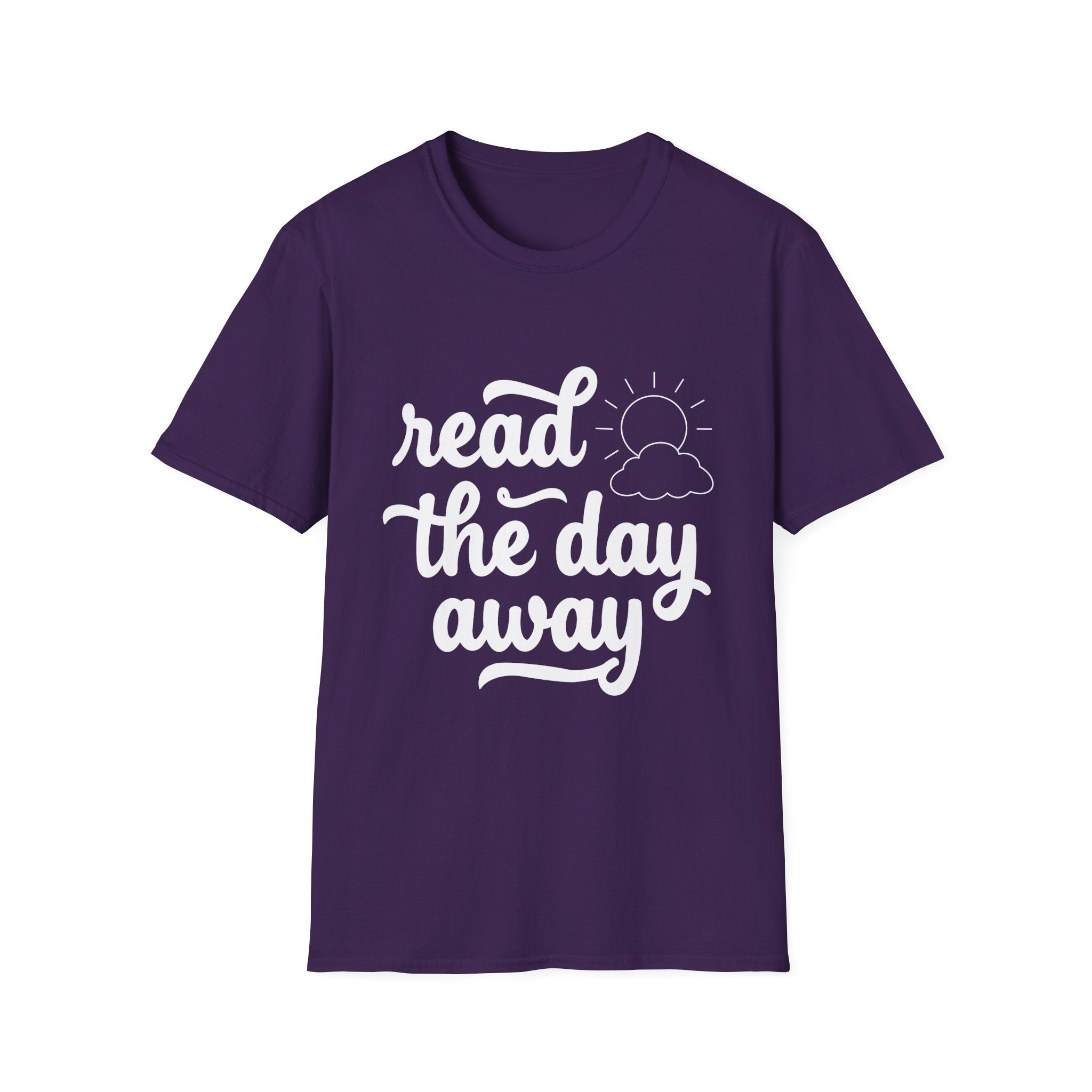 Read the Day Away - Typography T-Shirt