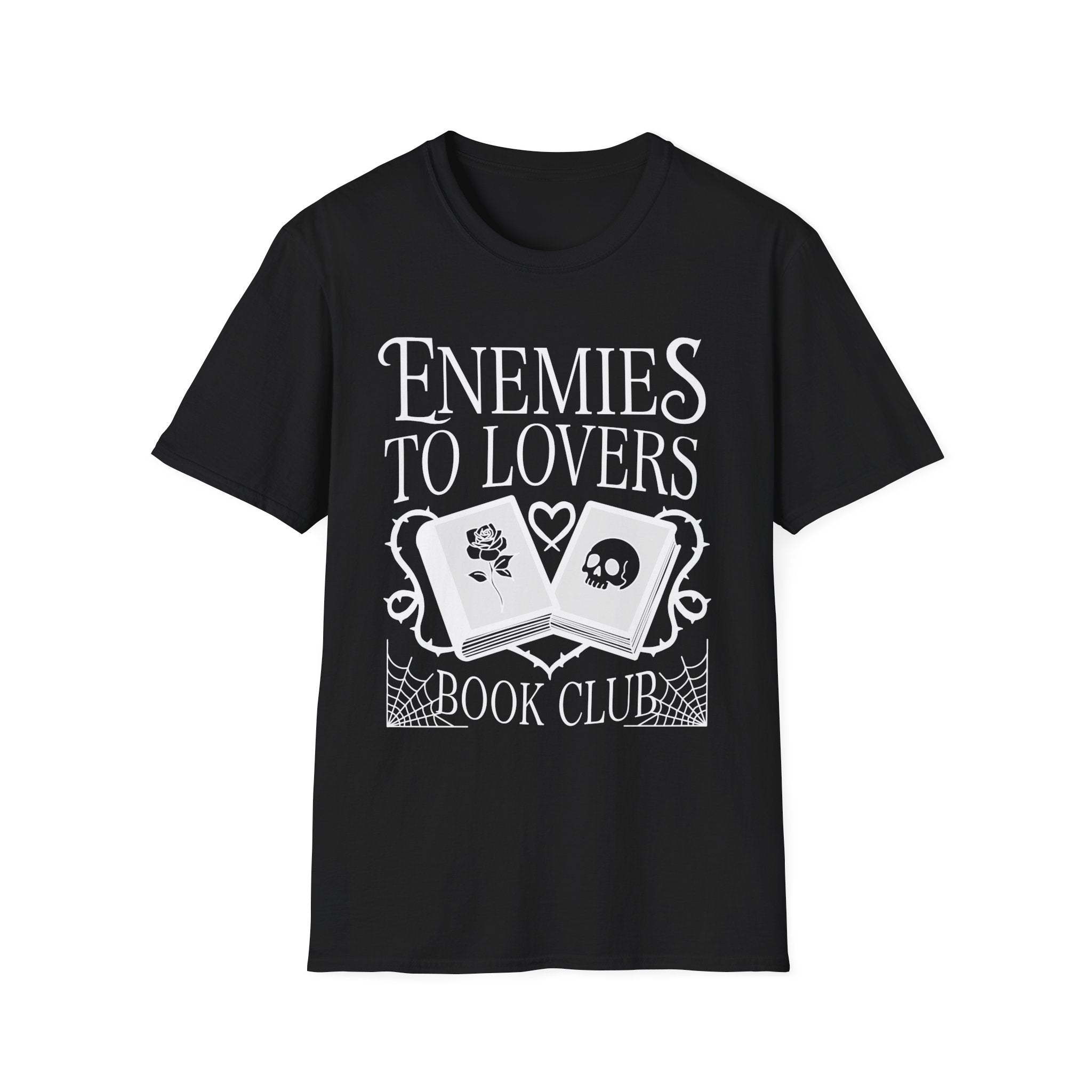 Enemies to lovers book club - Typography T-Shirt