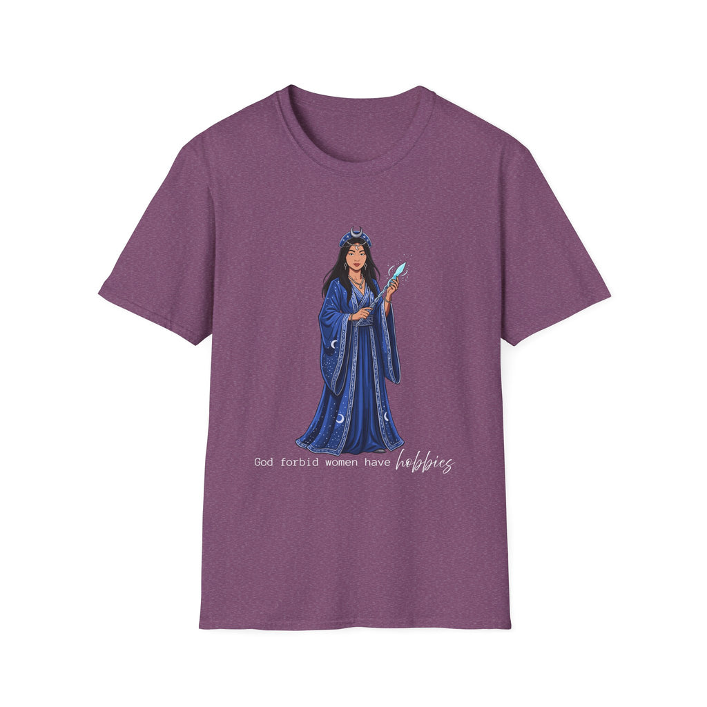 God forbid a women have hobbies - Witch (Style 3) Graphic T-Shirt