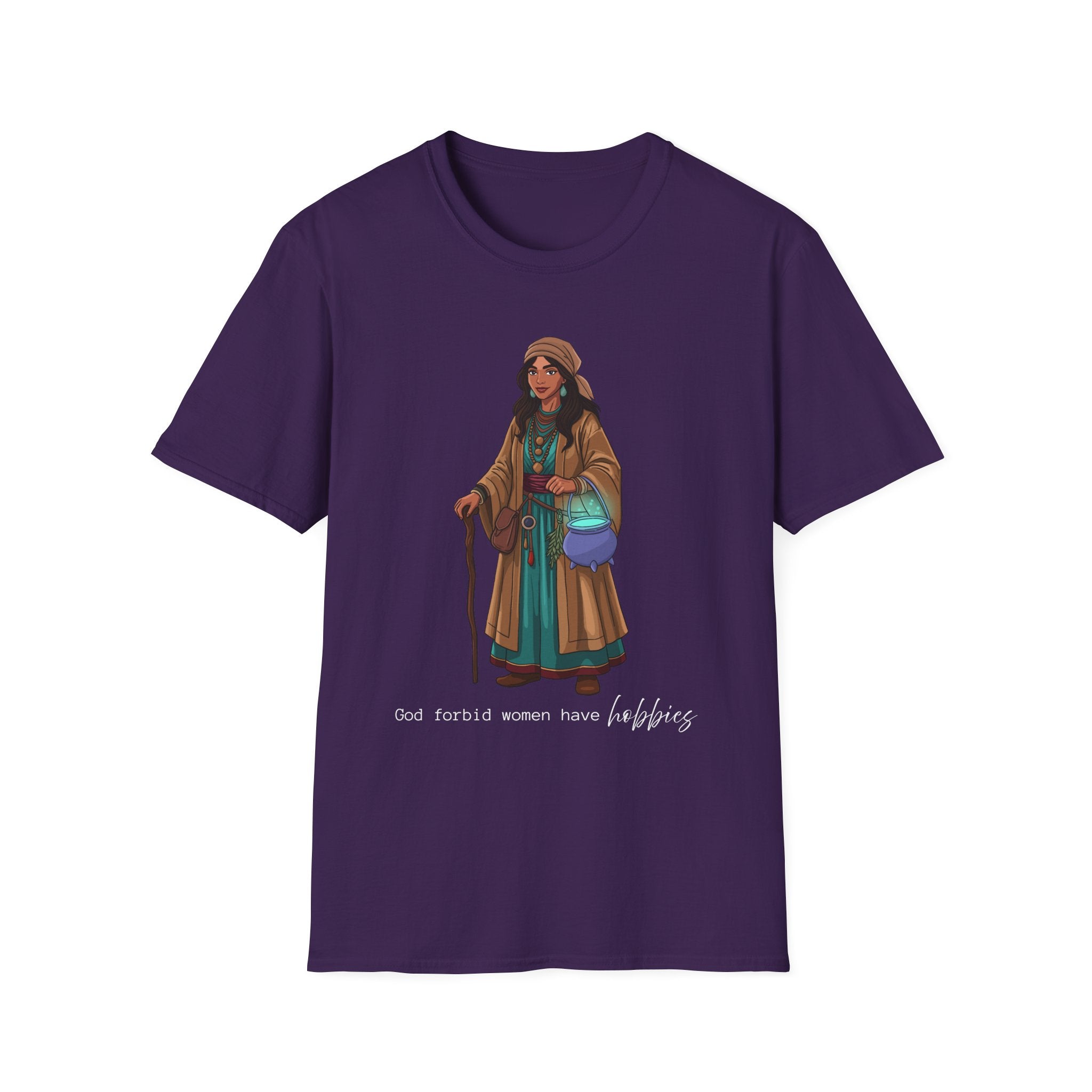 God forbid women have hobbies - Witch (Style 4) Graphic T-Shirt