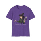I closed my book to be here - Moody Witch Graphic T-Shirt