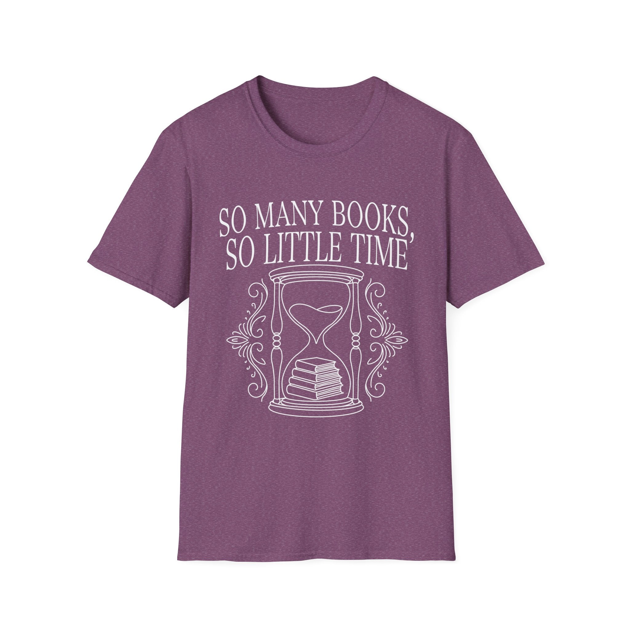 So many books, so little time - Typography T-Shirt