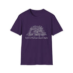 Careful or I'll put you in my next chapter - Flower Book T-Shirt