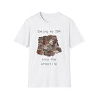 Taking my TBR into the afterlife - Book pile Graphic T-Shirt