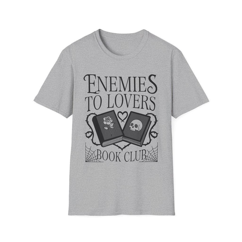 Enemies to lovers book club - Typography T-Shirt