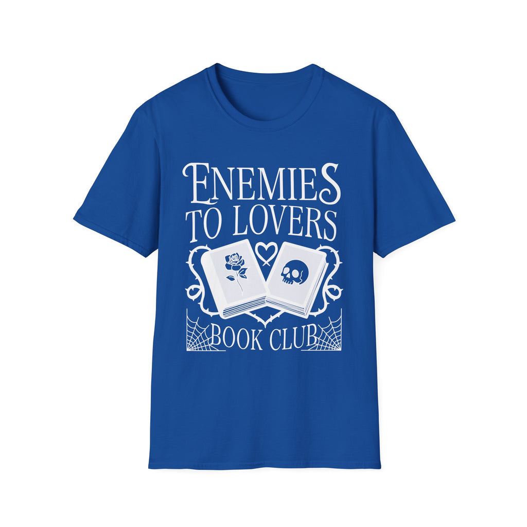 Enemies to lovers book club - Typography T-Shirt