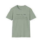 Death by TBR - Book shelf with plant T-Shirt