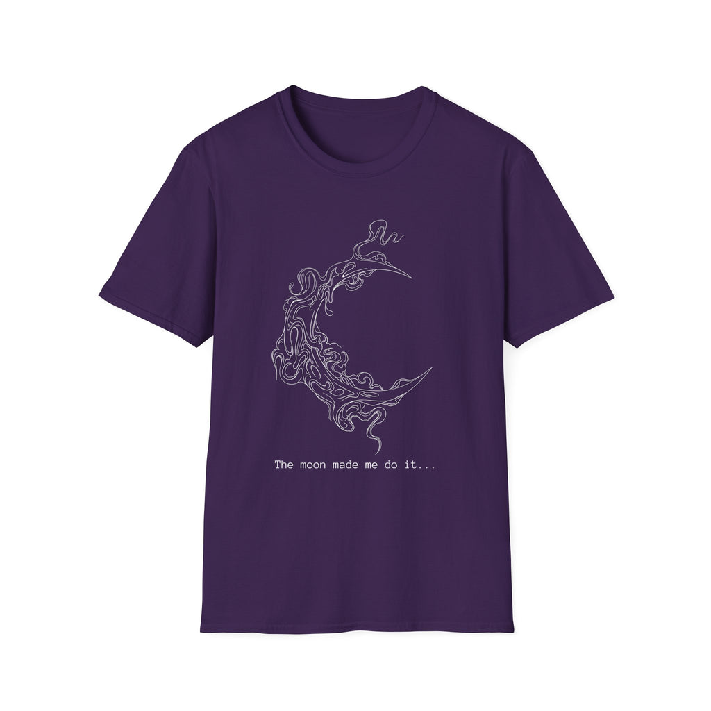 The moon made me do it... - Moon T-Shirt
