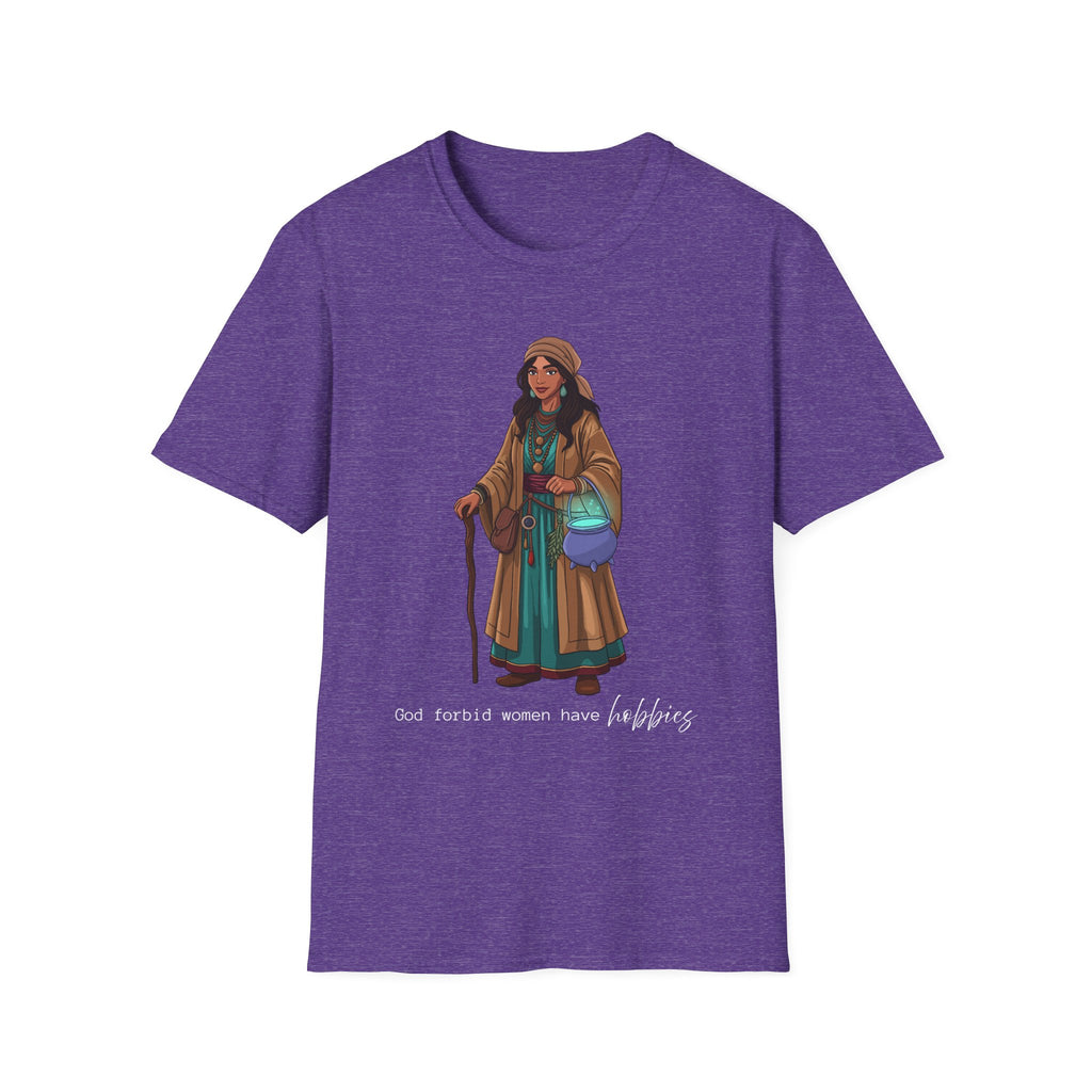 God forbid women have hobbies - Witch (Style 4) Graphic T-Shirt