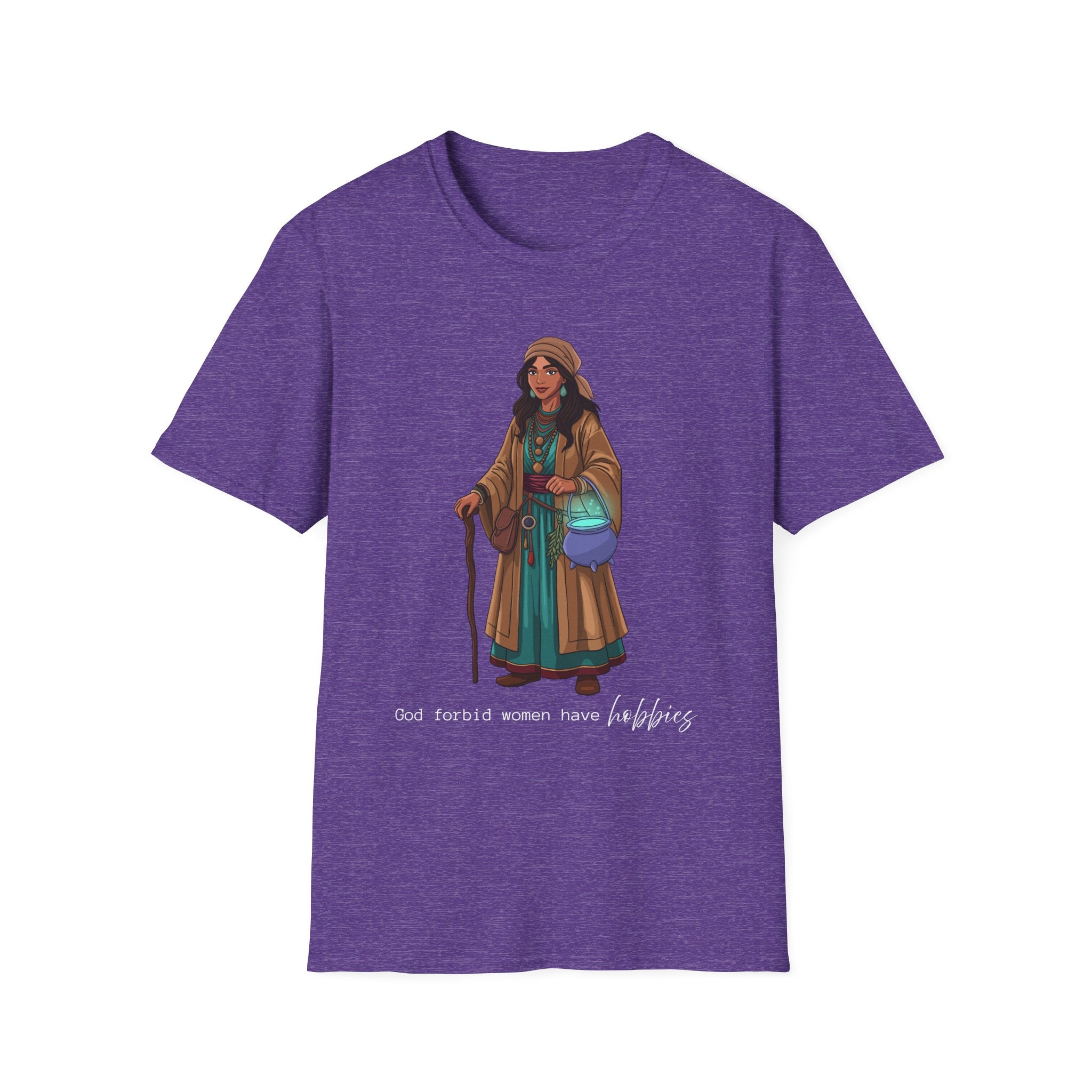 God forbid women have hobbies - Witch (Style 4) Graphic T-Shirt