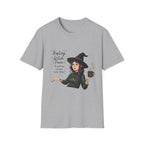Resting Witch Face - Moody Witch Graphic T-Shirt