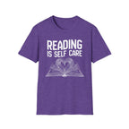 Reading is self care - Heart Book T-Shirt