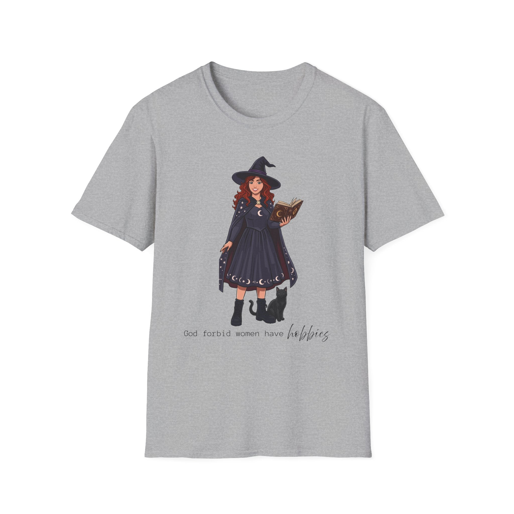 God forbid a women have hobbies - Witch (Style 2) Graphic T-Shirt