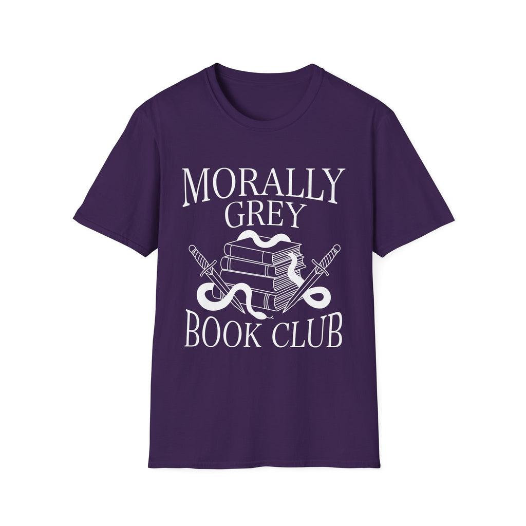 Morally grey book club - Typography T-Shirt