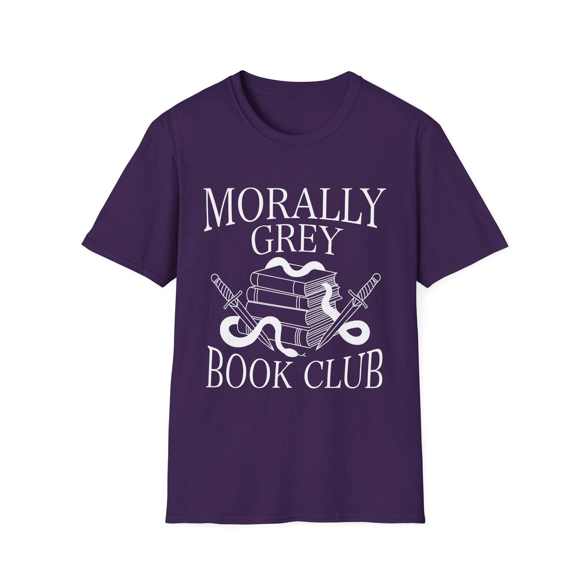 Morally grey book club - Typography T-Shirt