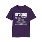 Reading is self care - Heart Book T-Shirt