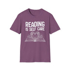 Reading is self care - Heart Book T-Shirt
