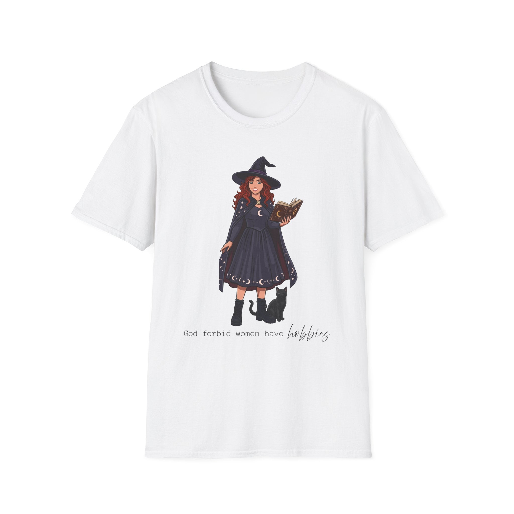God forbid a women have hobbies - Witch (Style 2) Graphic T-Shirt