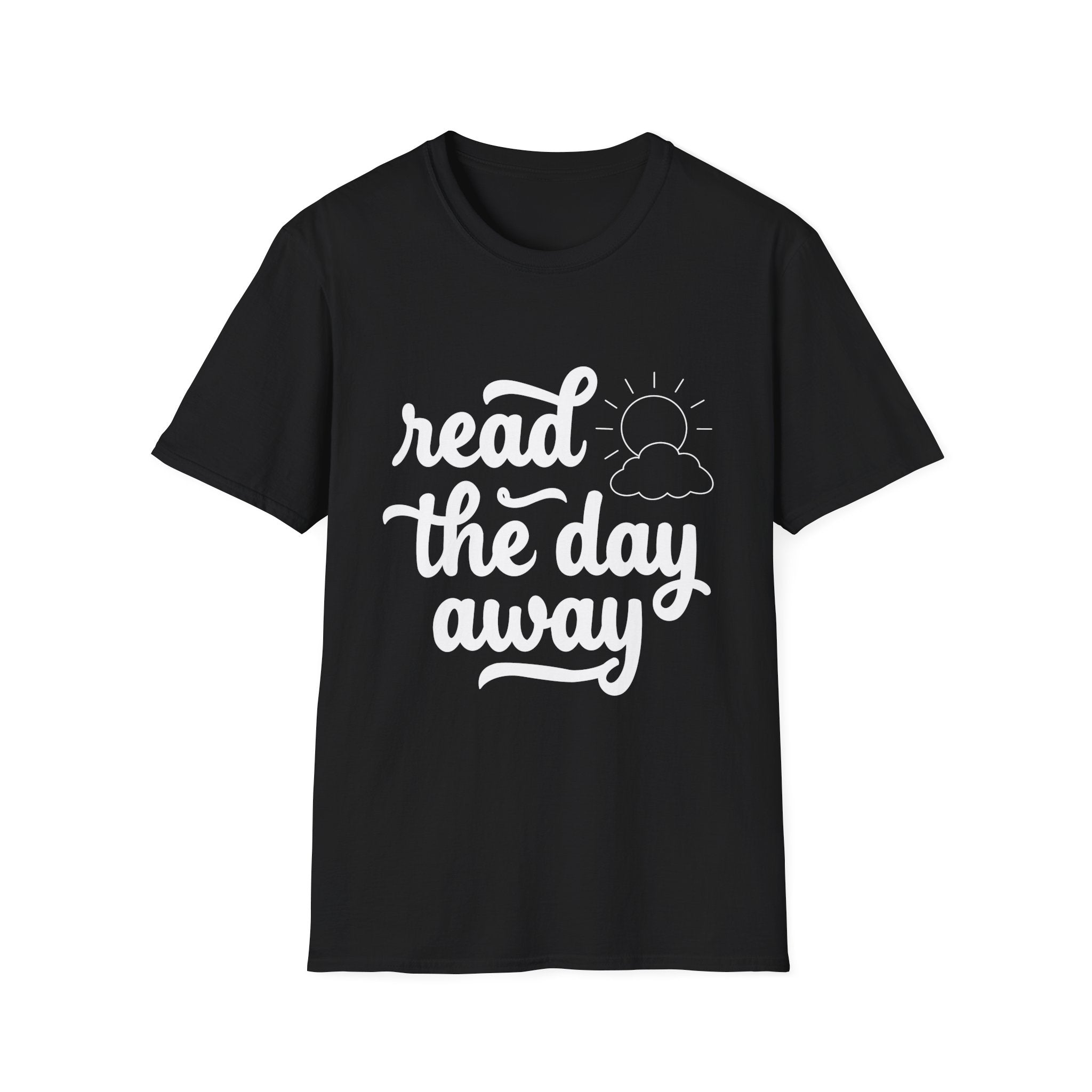Read the Day Away - Typography T-Shirt