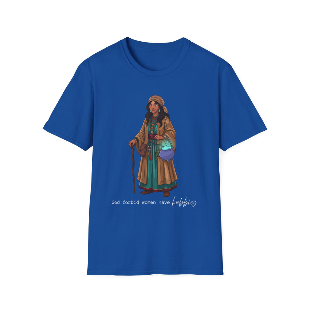God forbid women have hobbies - Witch (Style 4) Graphic T-Shirt