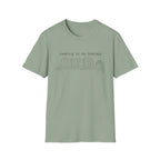 reading is my therapy - Book shelf with plant T-Shirt
