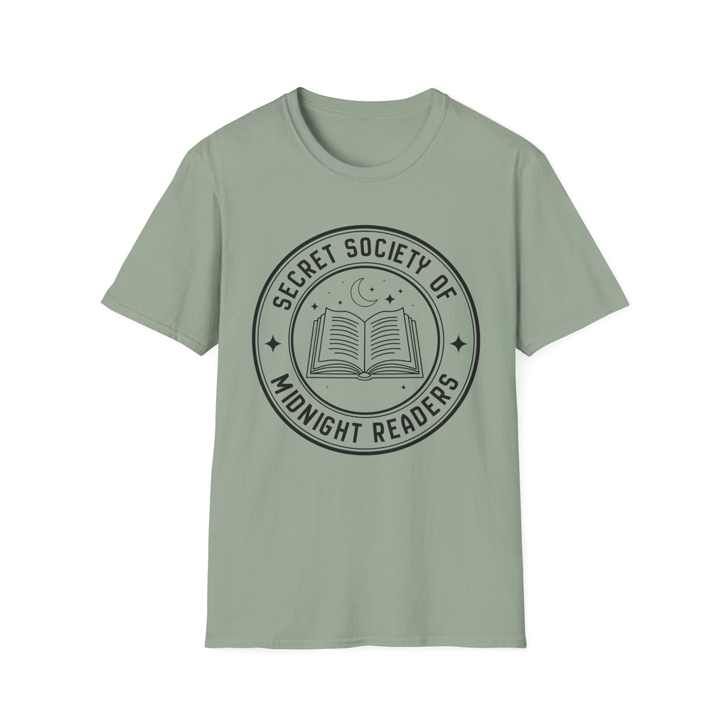 Secret society of midnight readers - Typography T-Shirt