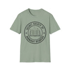 Secret society of midnight readers - Typography T-Shirt