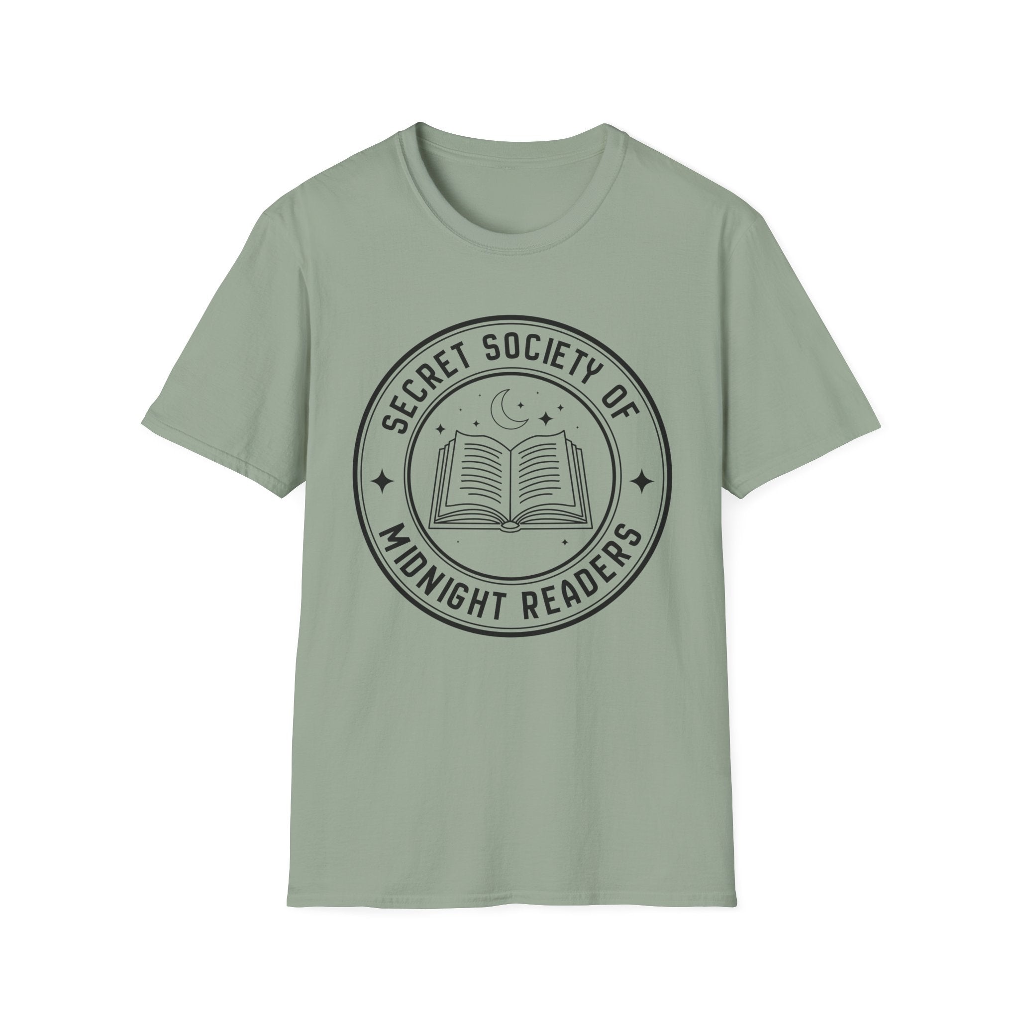 Secret society of midnight readers - Typography T-Shirt